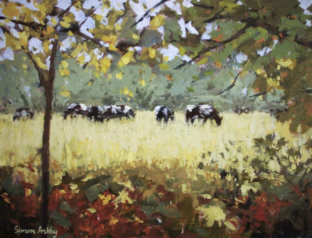 Pasture 16 x 12" Oil SOLD