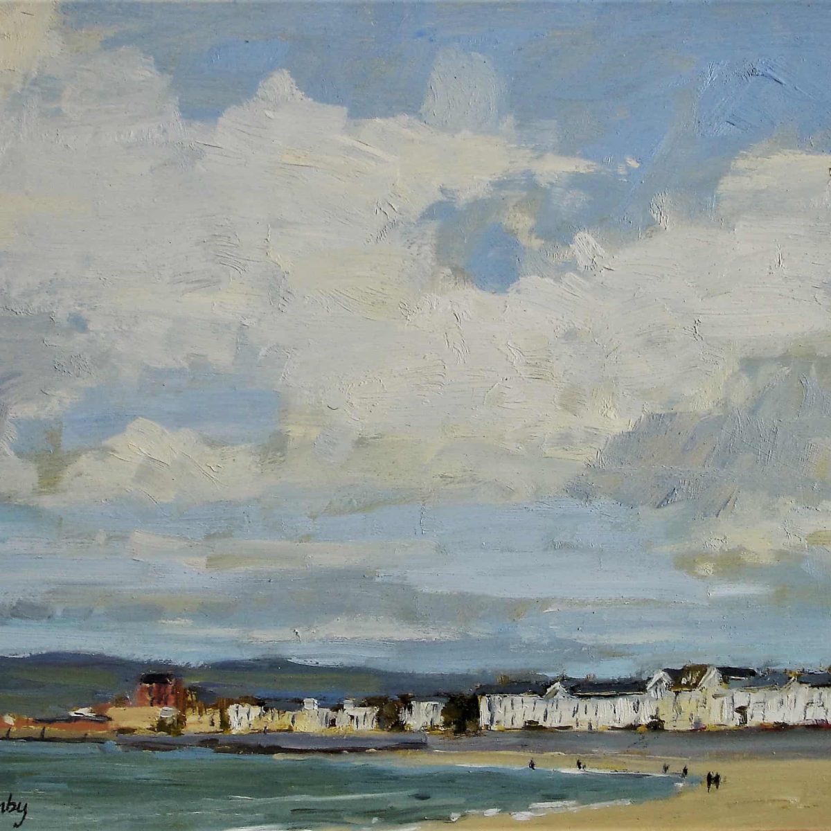Exmouth Seafront 16 x 12" Oil