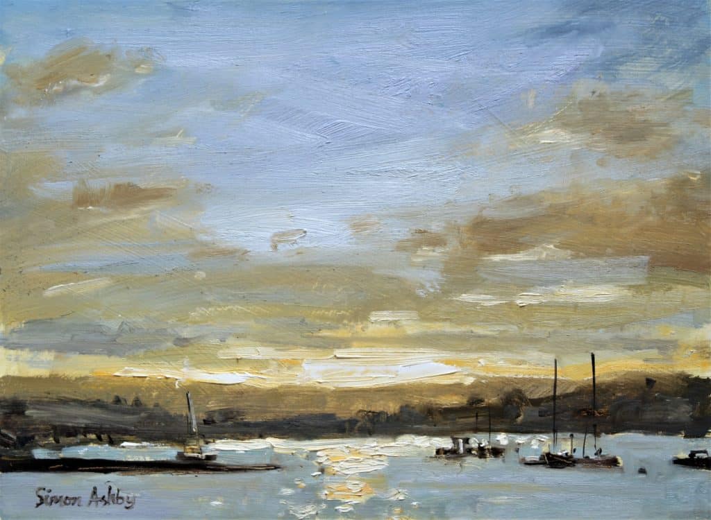 Estuary Light 16 x 12" Oil