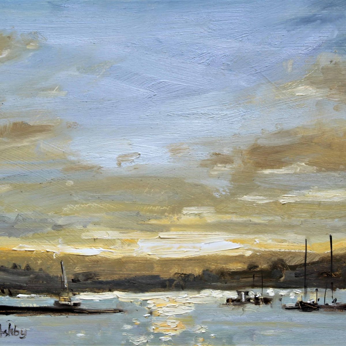 Estuary Light 16 x 12" Oil